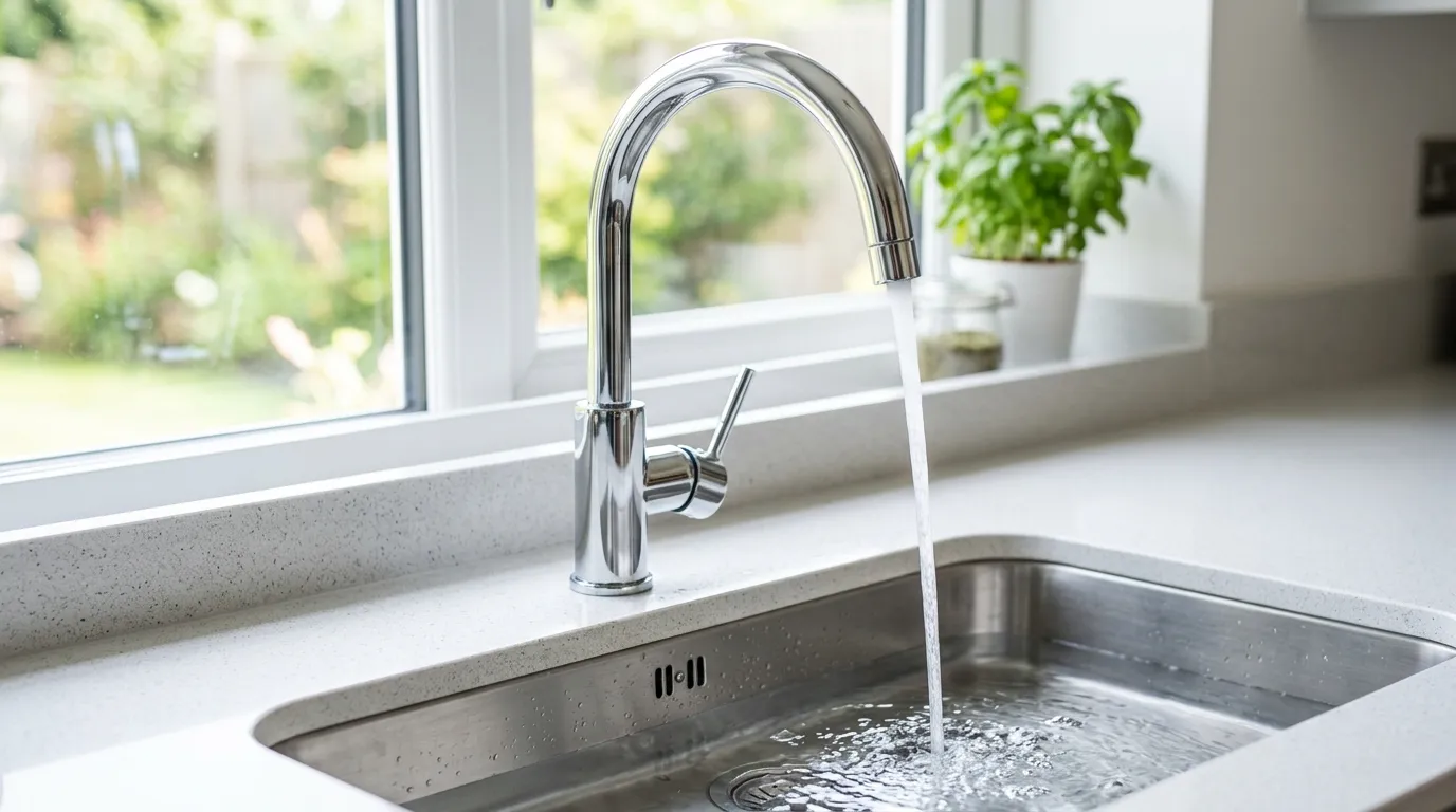 Local Plumbing Master Pros same day plumber fixing a faucet in Ithaca, OH